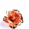 COLORFUL BLING Fashion Men Women Rose Floral Flower Lapel Stick Brooch Pin Suit Tuxedo Corsage Accessory Gold/Sliver/Black Best