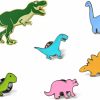 KimYoung Dinosaur Pins For Backpacks Jurassic Dinosaur Enamel Pin Set Cute Enamel Pins Hot