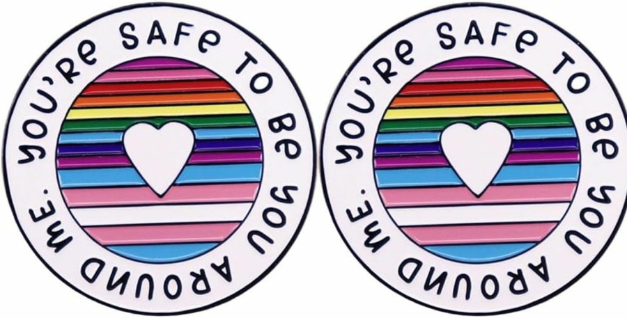 Ficsowy Ficsowy Rainbow Enamel Pins For Book Lovers Lgbt Pride Lapel Pin Badges Enamel Pins For Backpacks Jacket Hat Wholesale