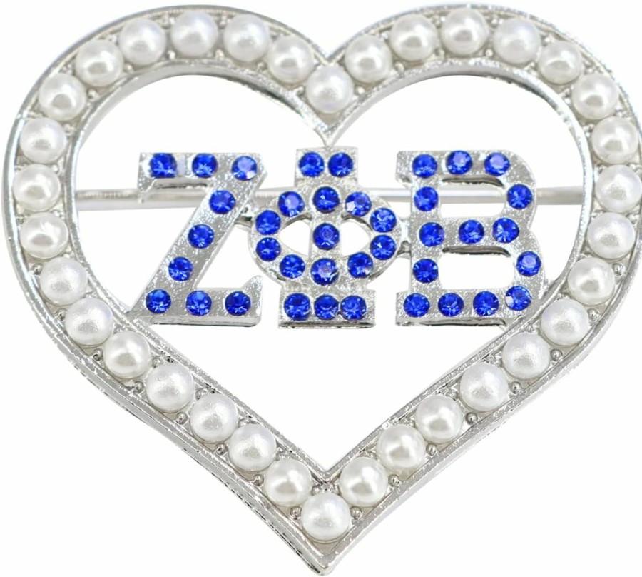 TongXin Tongxin Zpb Sorority Paraphernalia Gift Zpb Brooch Crystal Beaded Bracelet 1920 Finer Women Jewelry Greek Sorority Jewelry Gift For Sisterhood Online