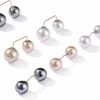 WILLBOND 6 Pieces Artificial Pearl Brooch Pins Anti-Exposure Neckline Safety Pins Sweater Shawl Clips For Women Girls Wedding Party Decorations, 2 Styles Best