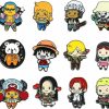 feimeng jewelry Anime Cute Onepiece Enamel Pins - Kawaii Character Brooches Metal Badges, Pins For Backpack Clothes Hat Jacket, 4Pcs/Set New