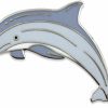 PinMart Pinmart'S Blue Dolphin Ocean Sea Animal Cute Enamel Lapel Pin Clearance