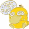 pmkvgdy Hgb What The Duck Lapel Pin Cute Animal Yellow Duck Enamel Pin Funny Alloy Brooch Badge Clothes Bags Backpacks Decor Online