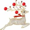 EMEGCY Emegcy Animal Brooch For Women Animal Rhinestone Brooch Pin 18K Gold Plated Animal Lapel Pin Fashion Jewelry Gift For Mom Wife Wholesale