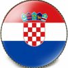 vmcoatdu Vmcoatdu Round 1 Inch Croatia Croatian Flag Pin International Travel Brooch Metal And Glass Revivalism Style Souvenir Badge For Hat Clothes Backpack Hot