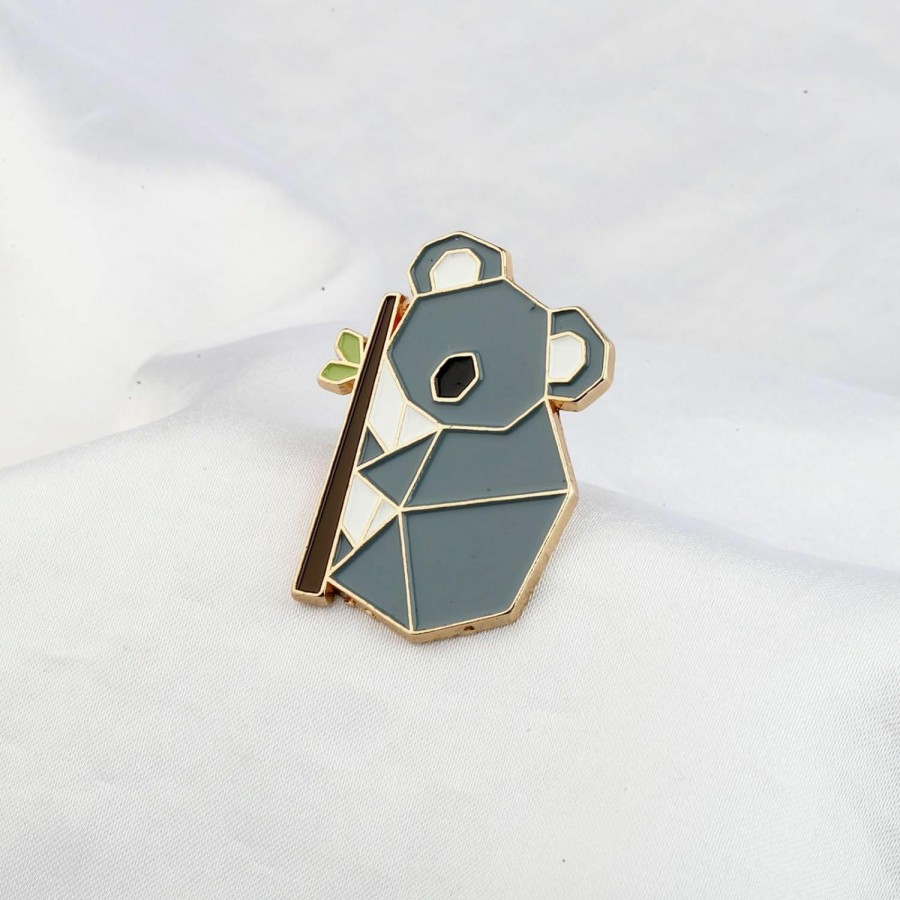 FUSTMW Fustmw Koala Gifts Koala Brooch Koala Lover Gifts Koala Funny Koala Bear Gift Pin Cute Animal Brooch Koala Jewelry For Women New