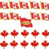 MIDLE 20/50/100Pcs Canada Flag Pins Bulk Enamel Souvenir- Metal Candian Maple Leaflapel Pin Brooch Badge For Men Women Clothes Bags Hats Hot