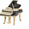 chelseachicNYC Chelseachicnyc Tiny Jewel Crystal Shimmering Grand Piano Brooch Pin New