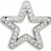 PinMart Pinmart'S Silver Plated Shiny Rhinestone Star Brooch Pin Best