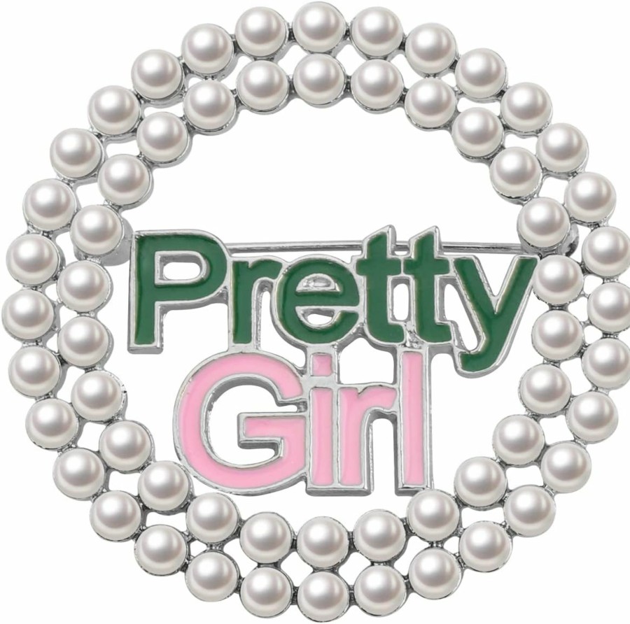 Zuo Bao Zuo Bao Sorority Gift Pearl Brooch Pretty Girl Pin Gifts Paraphernalia Charm Pearl Brooch For Women Wholesale