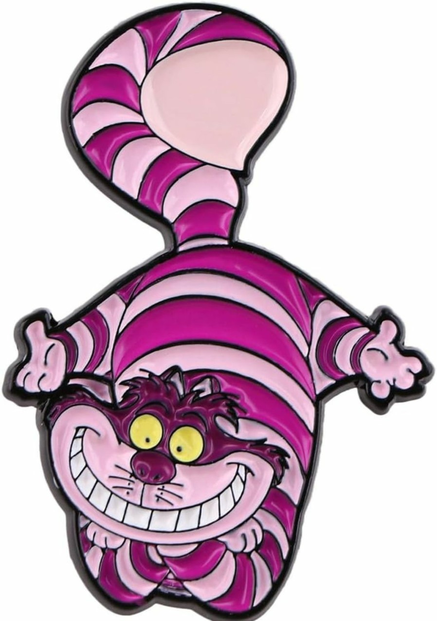 DEZHAN Cheshire Cat Alice Wonderlan Pin, Metal Magic Academy Pins For Girls Women And Men Online