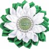 CENWA Cenwa Sorority Brooch Gift Green Sorority Sister Flower Brooch Pin Greek Sorority Gift For Women Online