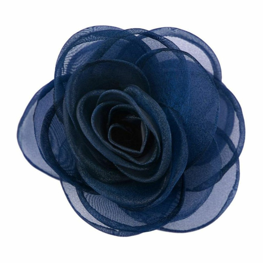 Merdia Merdia Women'S Lovely Flower Hair Clip Rose Brooches [Jewelry] New