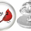 Botewo0lbei Cardinal Pin - Red Cardinal Brooch - Resin Jewelry Pin - Cardinal Brooch- Sympathy Gift - I Am Always With You - Grief Jewelry-Jv79 Online