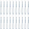 WEBEEDY Webeedy 20 Pcs Tzitzits Tassel Prayer Shawl Accessories Tzitzits White With Blue Thread For Men Women Pray Decoration Best