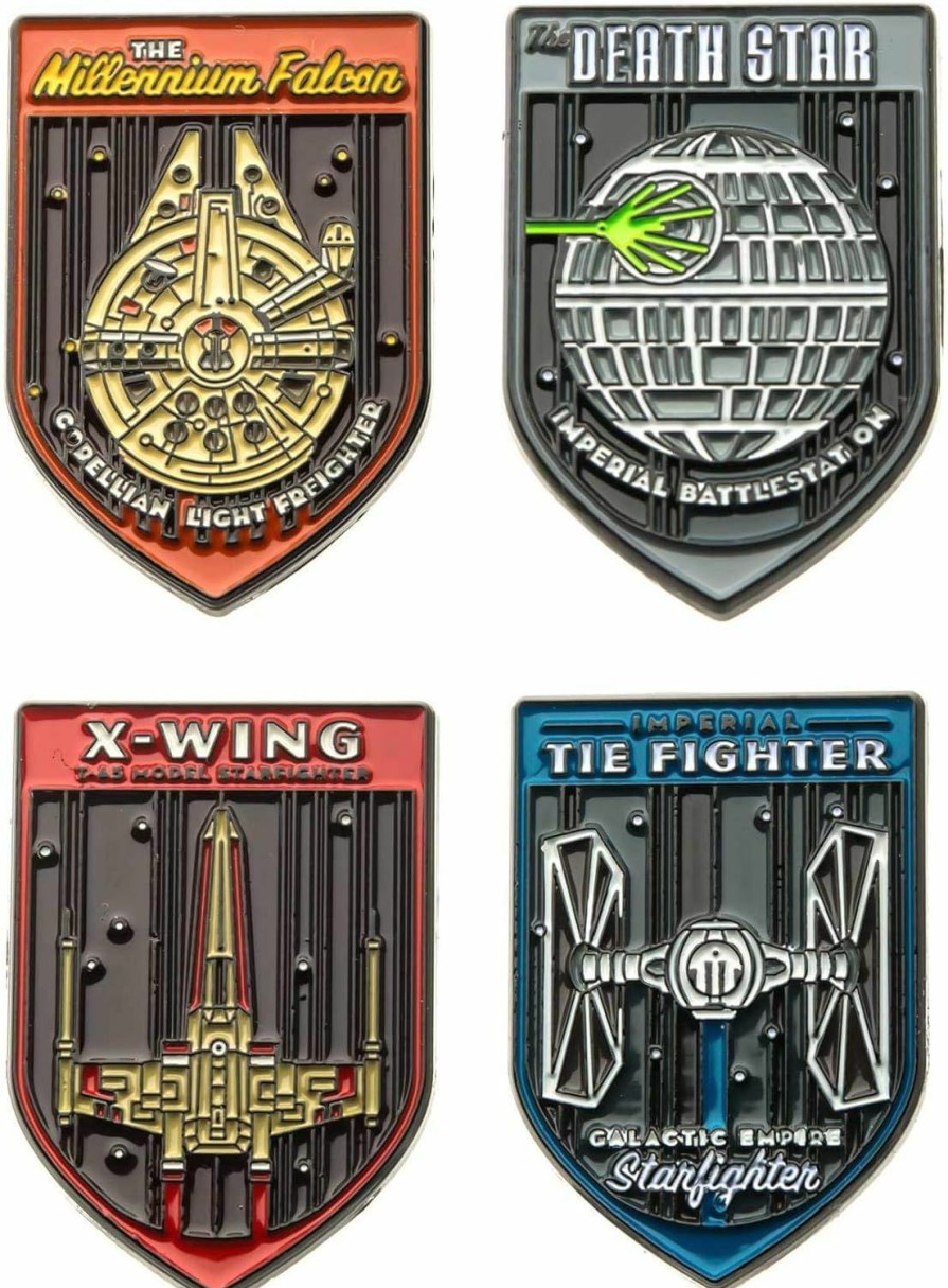 STAR WARS Star Wars Spaceships Enamel Pins | Set Of 4 Clearance