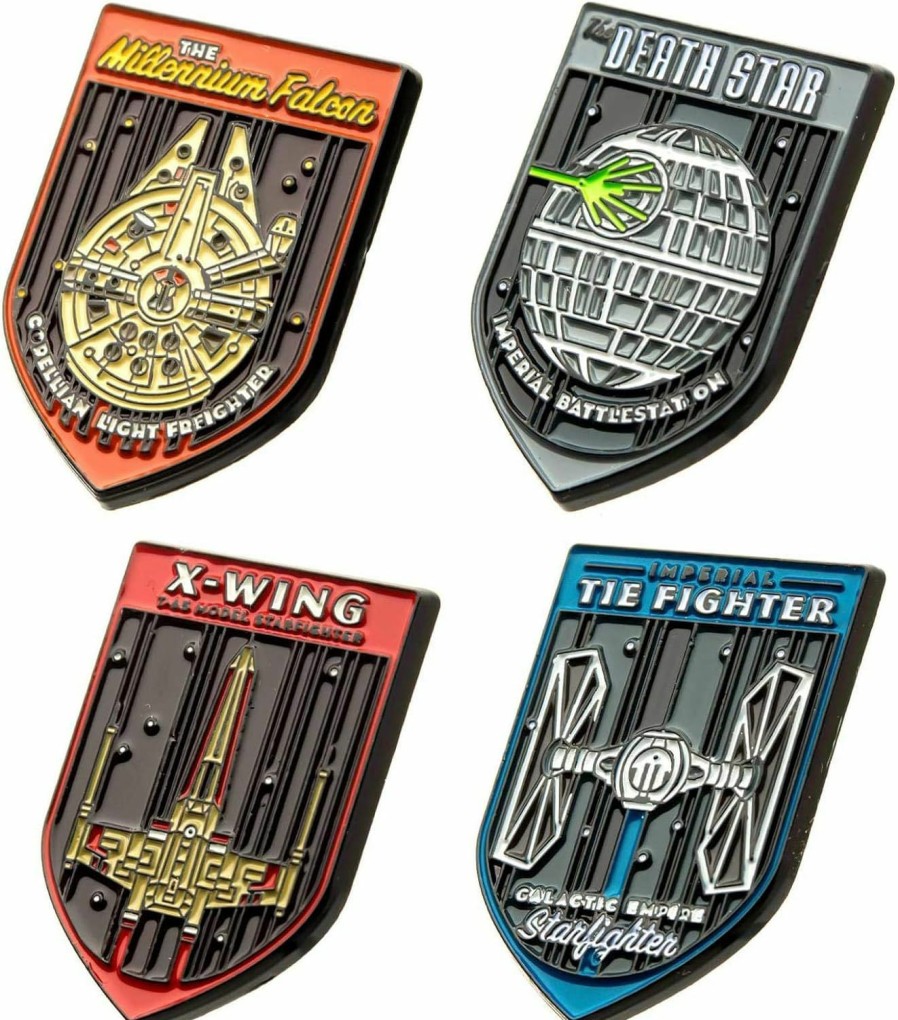 STAR WARS Star Wars Spaceships Enamel Pins | Set Of 4 Clearance