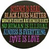 Pinposni Science Is Real Pin Black Lives Matter Pin No Human Is Illegal Pin Women'S Rights Are Human Rights Pin Love Is Love Enamel Pin Metal Badge Brooch New