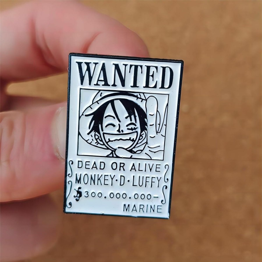 feimeng jewelry Anime Luffy Enamel Pins, Anime Cosplay Metal Brooch Badges Lapel Pins For Backpack Bag Clothes Gifts For Men Boys Fans Online