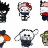 Yannasa Yannasa Gojo Satoru Pins Anime Jujutsu Cosplay Kaisen Pin Alloy Geto Suguru Cosplay Brooches 6Pcs For Women New