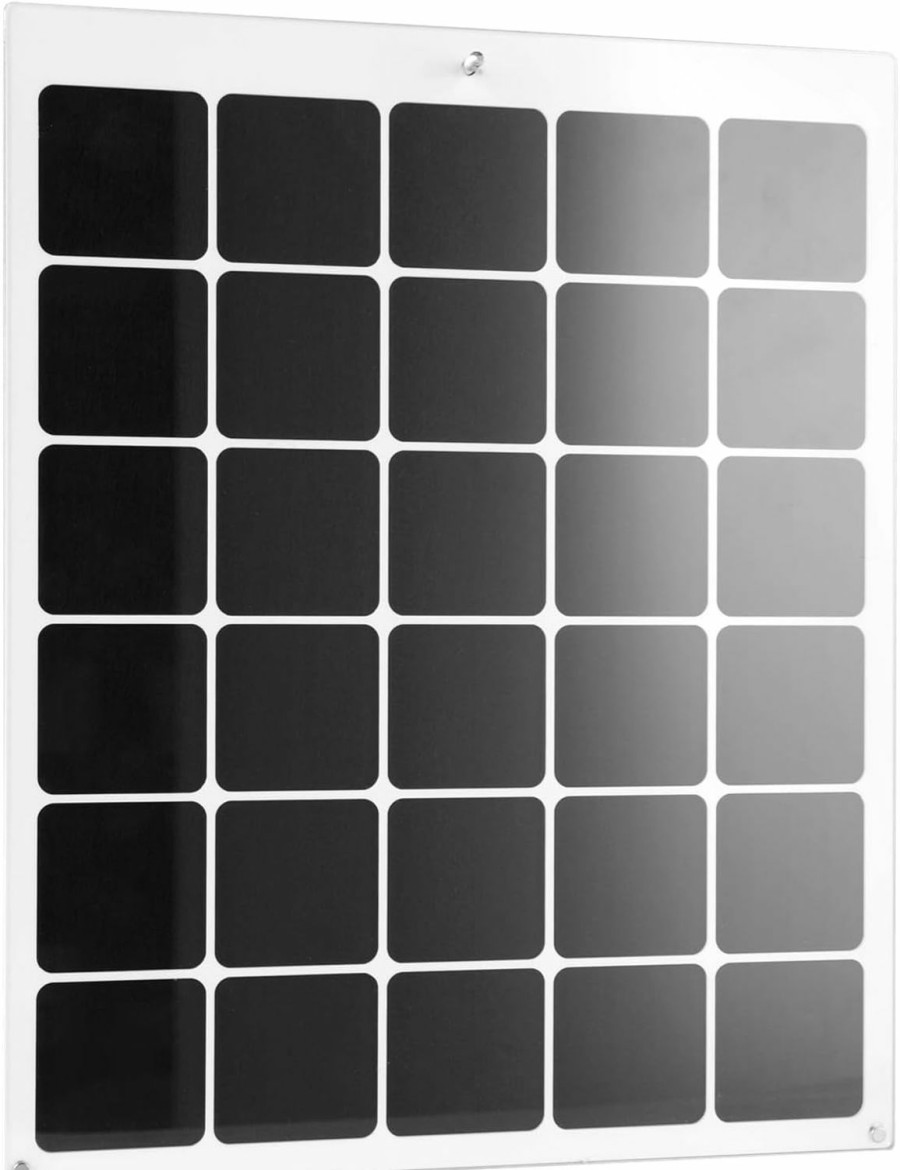 Lnrueg Clear Acrylic Pin Collection Display Organizer, 11X14 Inch Acrylic Pin Display Case, Dust-Free Desktop And Wall Pin Display Holder Board For Enamel Pin, Jewelry Pins, 30 Grids Best