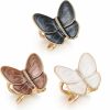 Dazzleimart Dazzleimart 3Pcs Butterfly Scarf Ring Clip Scarf Buckle For Women Scarf Ring Buckle Women Fashion Metal Shawl Clip Buckle Lady Girls Decoration Accessories Hot