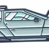 Pinposni Delorean Sports Car Enamel Pin Brooch Cartoon Time Machine Brooch For Backpacks,Metal Badge For Fans Wholesale