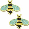 CUFTS Honey Bee Enamel Pin Nature Animal Mini Bee Pin Badge Cute Bee Wildlife Lapel Pin Jewelry Clearance