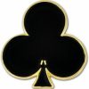 PinMart Pinmart Black Spade Playing Card Suit Enamel Lapel Pin Clearance