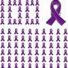 Mzztino 100Pcs Purple Ribbon Lapel Pin Domestic Violence Awareness Brooch Alzheimers Epilepsy Lupus Cancer Awareness Pins Online