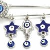 FADBBW Fadbbw Muslim Allahturkish Evil Eye Hamsa Hand Of Fatima Brooch Pins Jewelry Gift Best