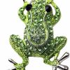 HOLLP Frog Rhinestone Brooch Pins For Women Girls Natural Insect Animal Lovely Pins Frog Lover Gift Wholesale