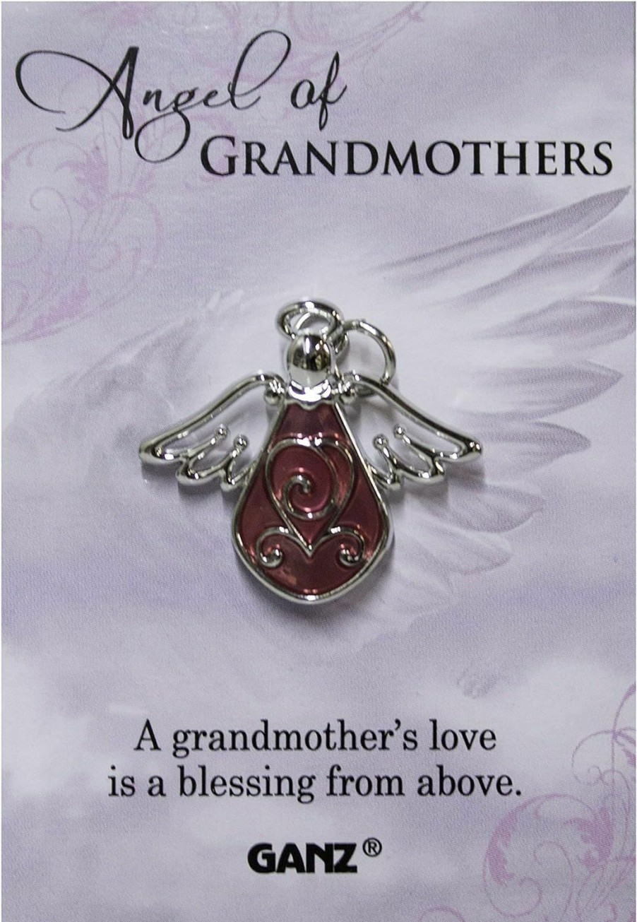 Ganz Ganz Angel Of Grandmothers Tac Pin With Story Card New