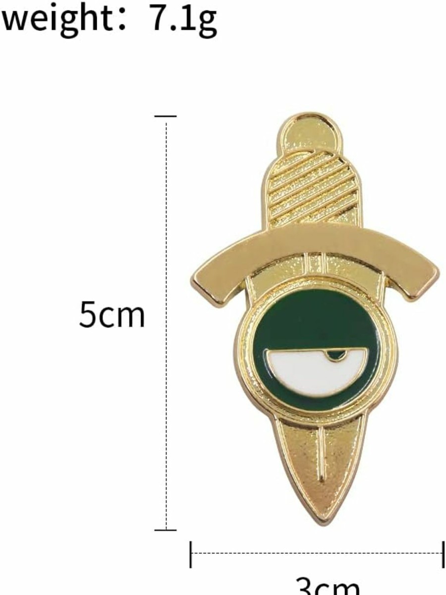 FunBoat Loid Forger Costume Enamel Pins - Loid Forger Suit Lapel Pin - Halloween Cosplay Gifts For Kids Girls Teens Women Men And Fans Best