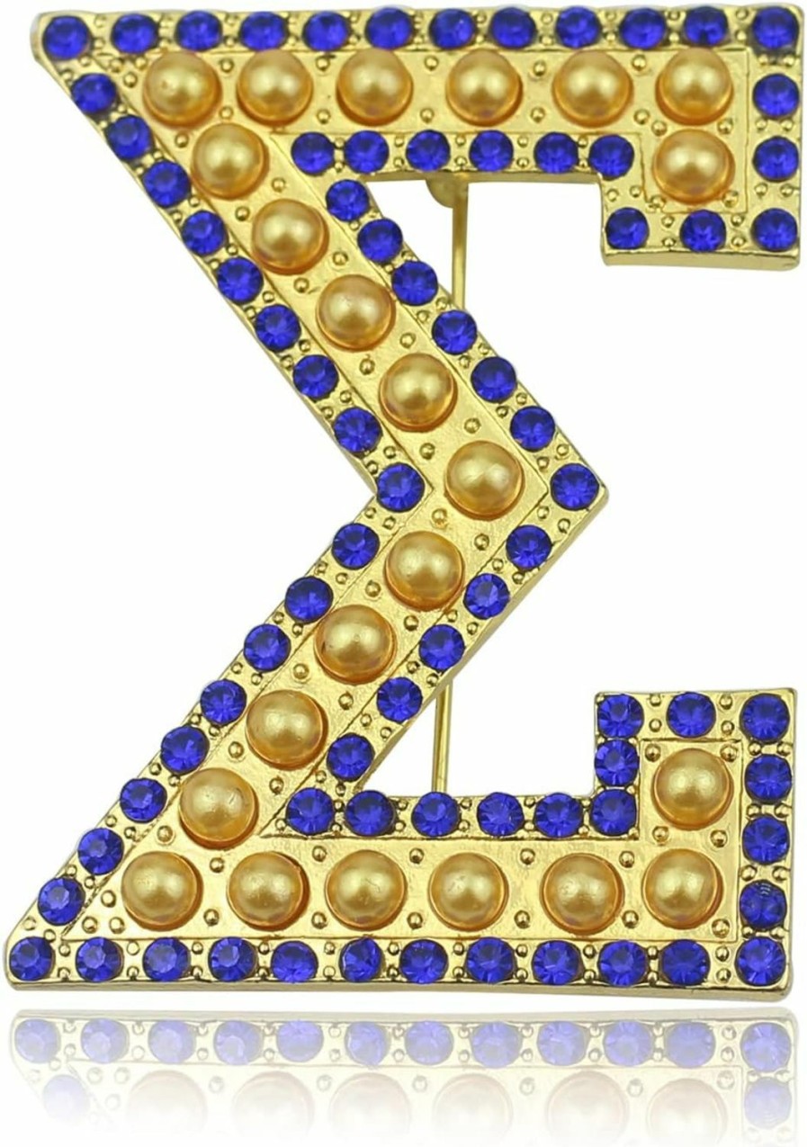 Scwasen Sgrho Sorority Paraphernalia Brooch Pin For Women Greek Sorority Gift 1922 Sisterhood Jewelry Clearance