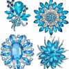 Ezing Ezing Rhinestone Brooch And Pins Women Men Fashion Jewelry Accessories Hot