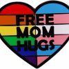 dihao Gay Pride Rainbow Enamel Lapel Pin Free Mom Hug Brooch Proud Mom Lgbtq Heart Brooch Badge Lgbt Rainbow Enamel Pin Badge Pins Decoration For Men Women Clothes And Bags Wholesale