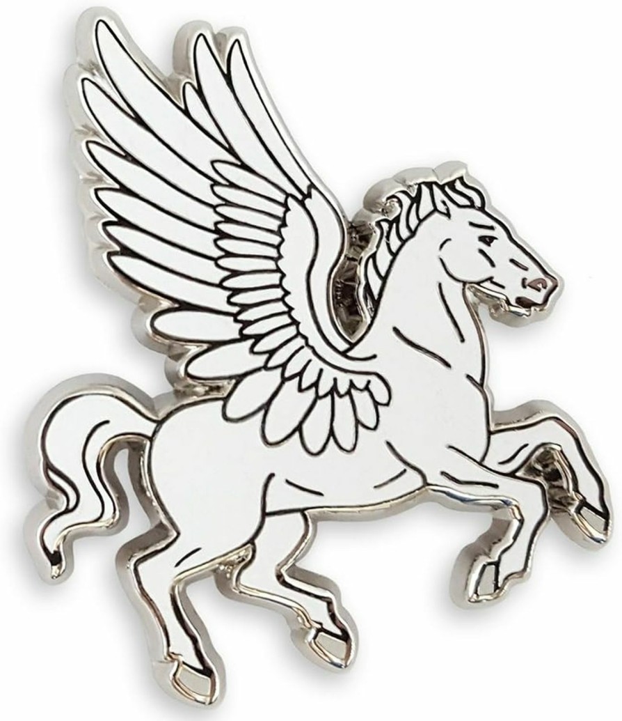 Pinsanity Pinsanity Pegasus Flying Horse Enamel Lapel Pin Online