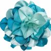 NewZenro Dainty Tie-Dyed Fabric Rose Flower Extra Large Big Brooches Lapel Pins Delicate Elegant Camellia Flower Oversized Brooch Pin For Women Wedding Party Dance Banquet Dress Suit Ceremony Clothes Accessories Jewelry Gifts 7.8In Clearance