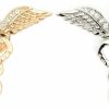 Amazon Hanreshe Caduceus Brooch Pins 2 Pieces Medical Jewelry Gift For Doctor/Nurse/Medical Student Rod Of Asclepius Emergency Crystal Brooch Silver Gold Color (Wing Brooch) Clearance