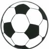 PinMart Pinmart'S Black And White Soccer Ball Sports Enamel Lapel Pin Clearance