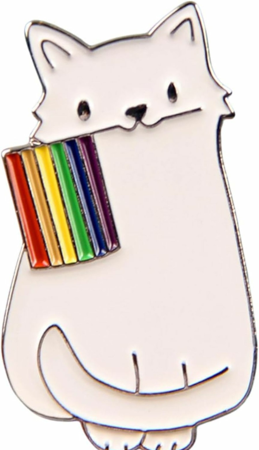 POYAMUSE Rainbow Pride Flag Ally Enamel Brooch Pin For Lgbt Equality Supporter, Lapel Pins For Clothes, Backpacks, Hats Wholesale