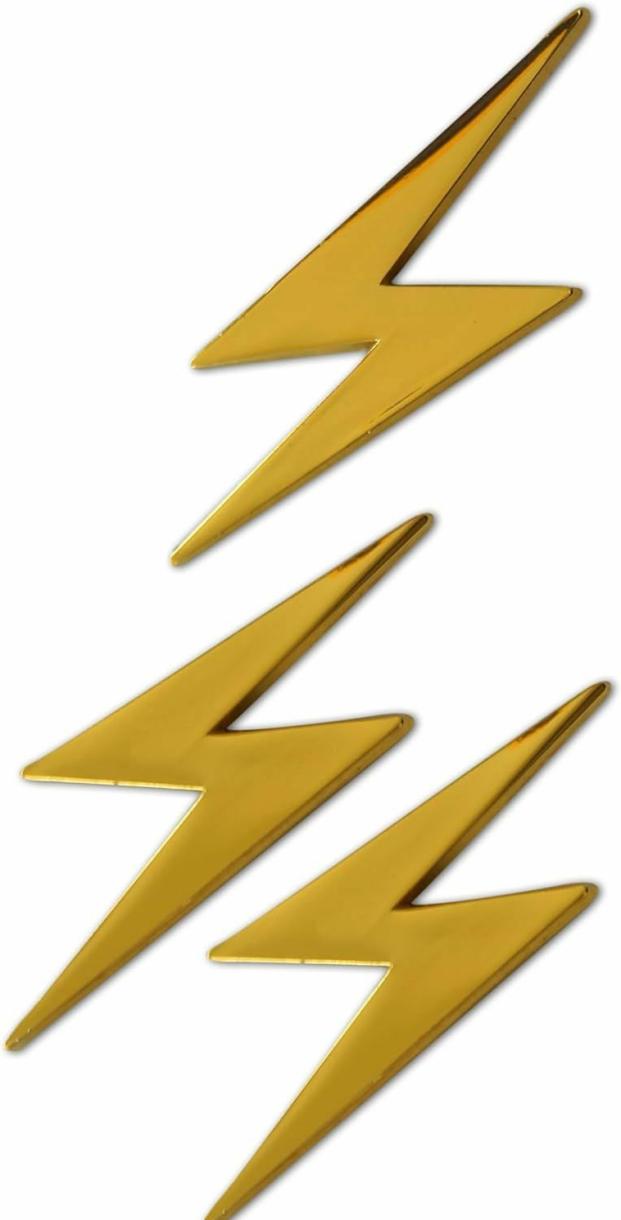 Novel Merk Novel Merk Lightning Bolt Electrician Lapel Pin, Hat Pin & Tie Tack Set - With Clutch Back Best