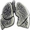 STOCKPINS Anatomically Correct Human Lungs Lapel Pin Jewelry By Stockpins - Perfect For Doctors, Nurses, Emt Or Any Medical Professional Hot