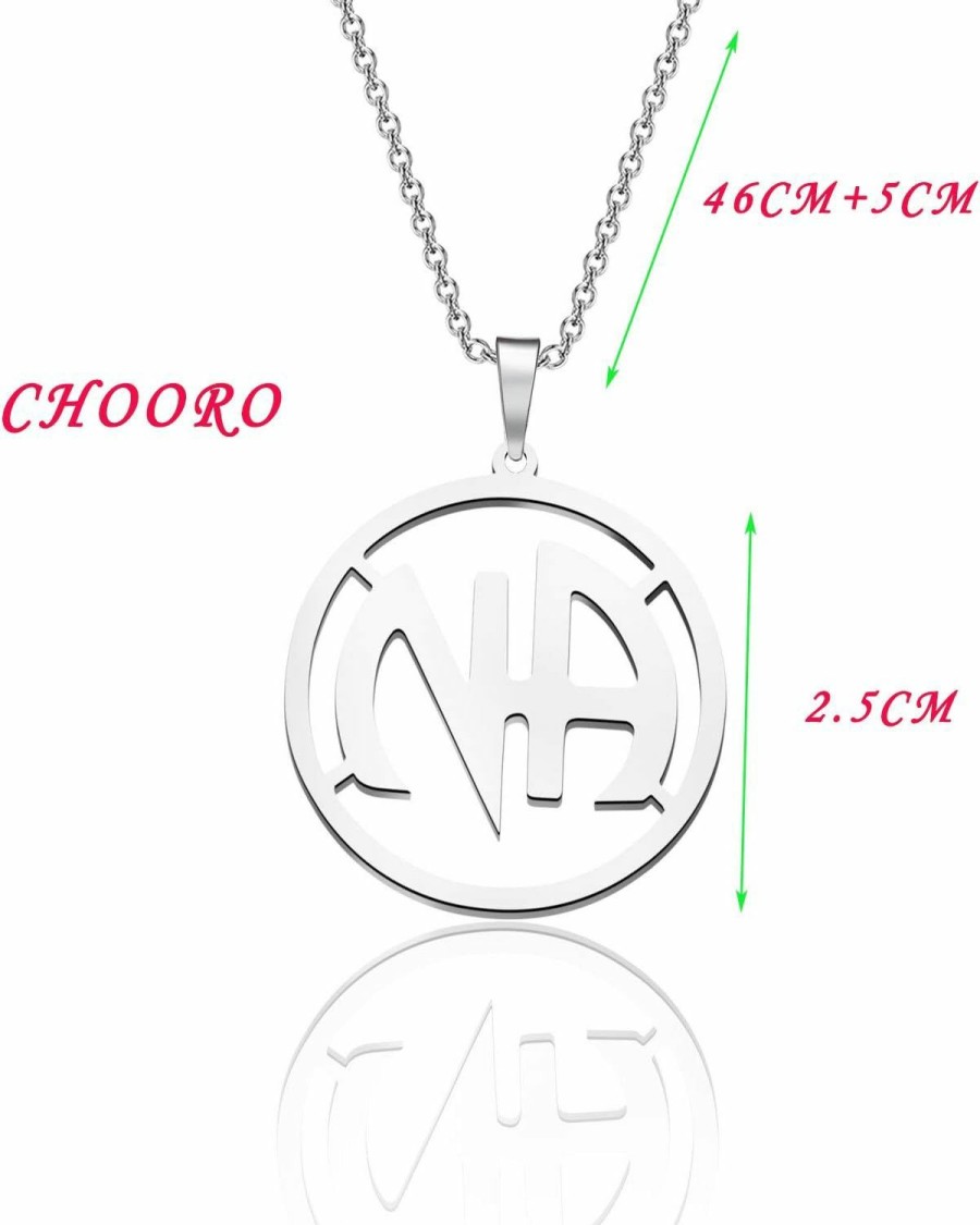 CHOORO Chooro Addiction Recovery Gift Addiction Support Necklace Gift Stay Clean Gift Men Or Women Clearance