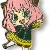 KOZUKI Anya Pin Enamel Anya Forger Enamel Pins Spy X Family Enamel Pin Anya Forger Merch Anya Forger Figure Pin Yor Pin Loid Forger Pin For Backpack Hot