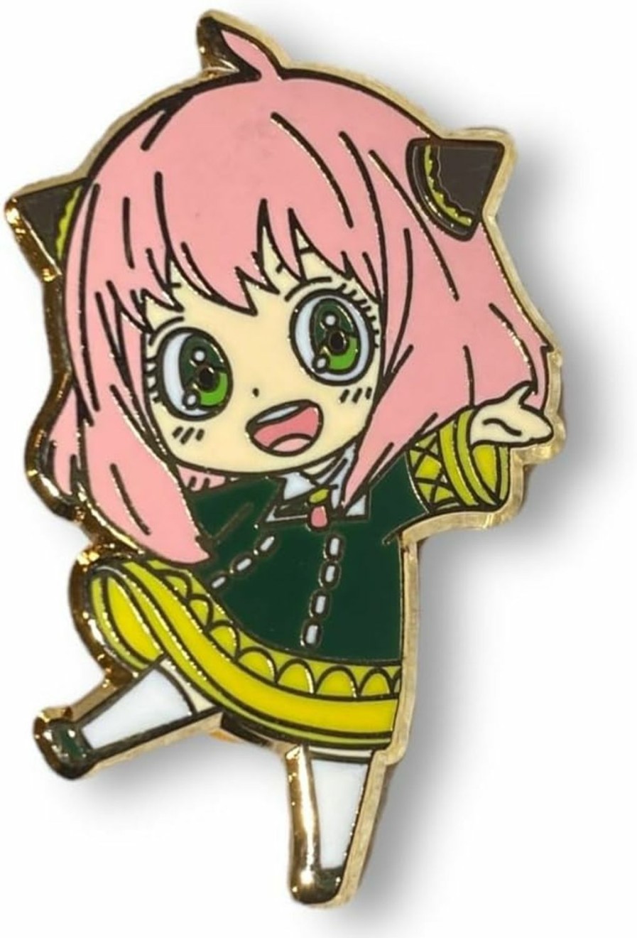 KOZUKI Anya Pin Enamel Anya Forger Enamel Pins Spy X Family Enamel Pin Anya Forger Merch Anya Forger Figure Pin Yor Pin Loid Forger Pin For Backpack Hot