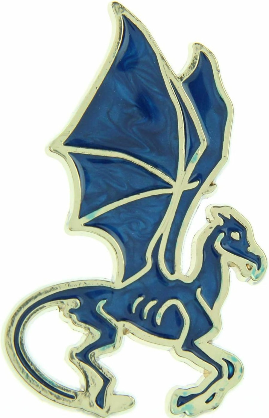 Seven Times Six Harry Potter Wizarding World Thestral Broche Brooch Golden Enamel Pin Hot