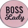 HUAQIGUO Boss Lady Brooch Attitude Quote Pin Feminist Badge Backpack Bag Fashion Accessories Gift For Women Lapel Pin For Shirt Hat Jacket Clearance